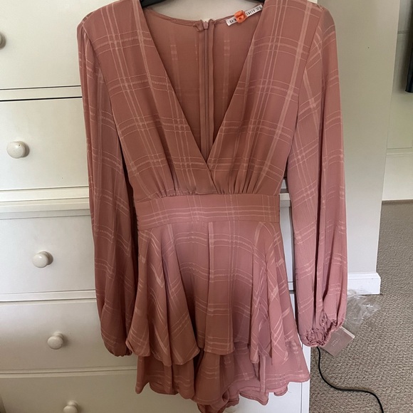 American Threads Pink Romper - Picture 1 of 2